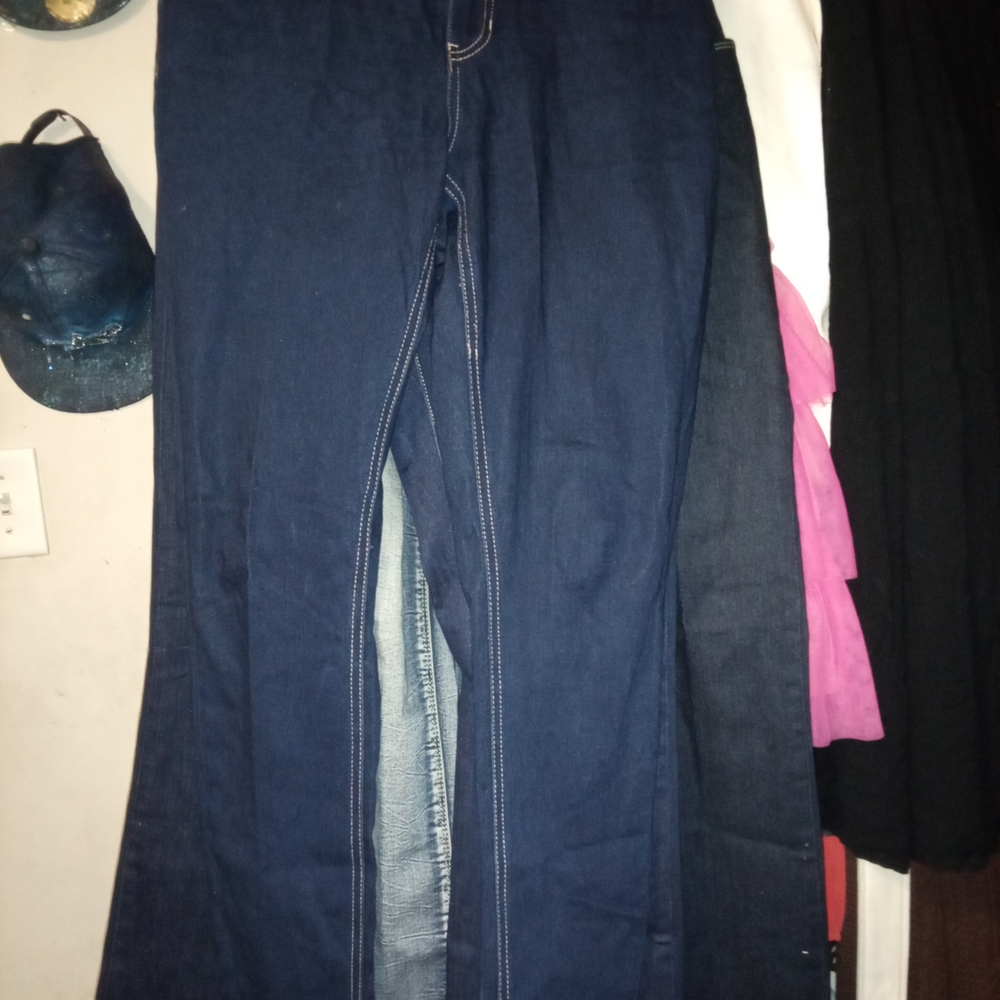 Hydraulic Jeans  Hydra Lift Skinny Jeans Length 29in Dark Blue  Denim Jeans